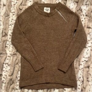 Abercrombie & Fitch Brown Knit Sweater